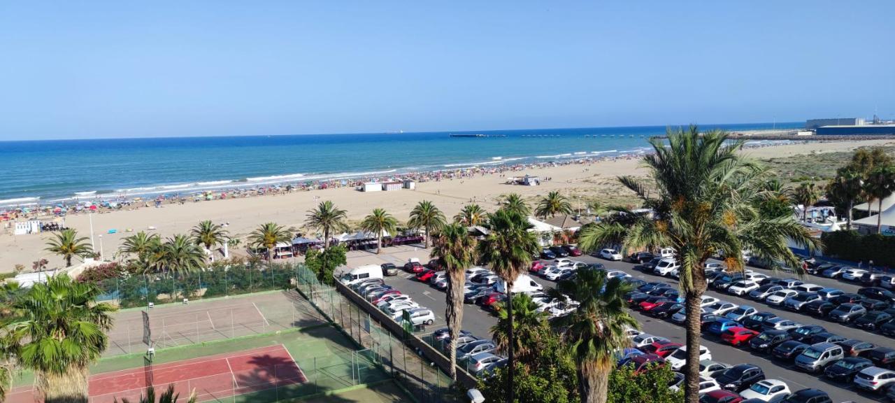 Vistas Espectaculares 1ª Linea Playa, Wifi, Ascensor Apartment Puerto de Sagunto Ngoại thất bức ảnh