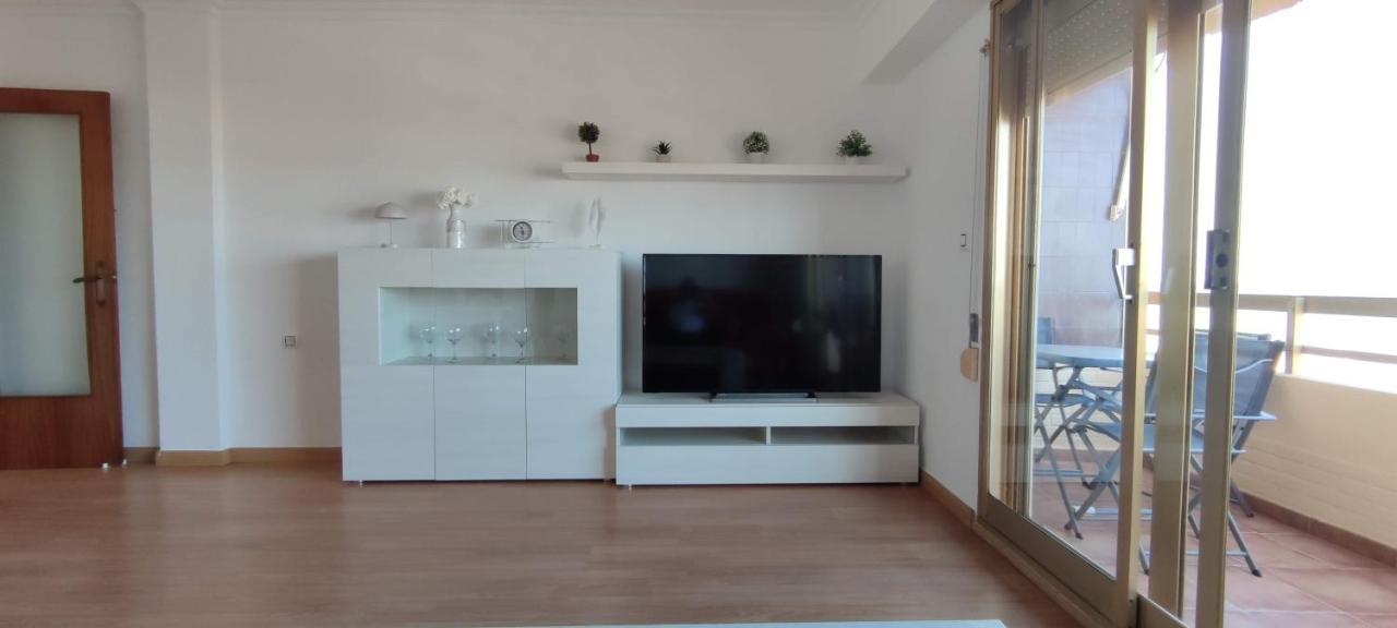 Vistas Espectaculares 1ª Linea Playa, Wifi, Ascensor Apartment Puerto de Sagunto Ngoại thất bức ảnh
