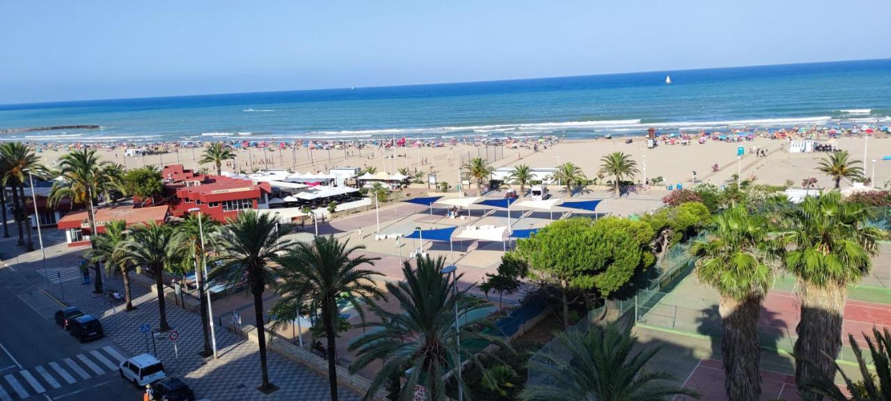 Vistas Espectaculares 1ª Linea Playa, Wifi, Ascensor Apartment Puerto de Sagunto Ngoại thất bức ảnh